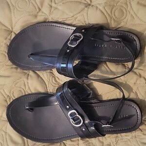 Kelly & Katie Black Sandals
